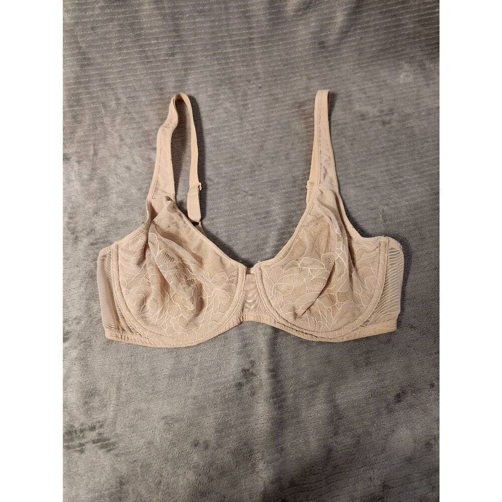 Wacoal Women's Stark Beauty Underwire Bra 855225 size 36D Beige